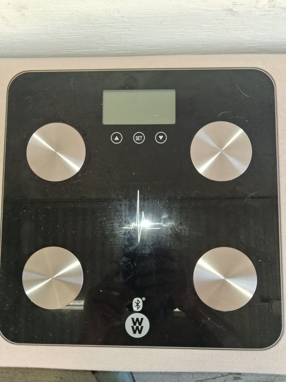 Bluetooth Body Composition Scale in Black